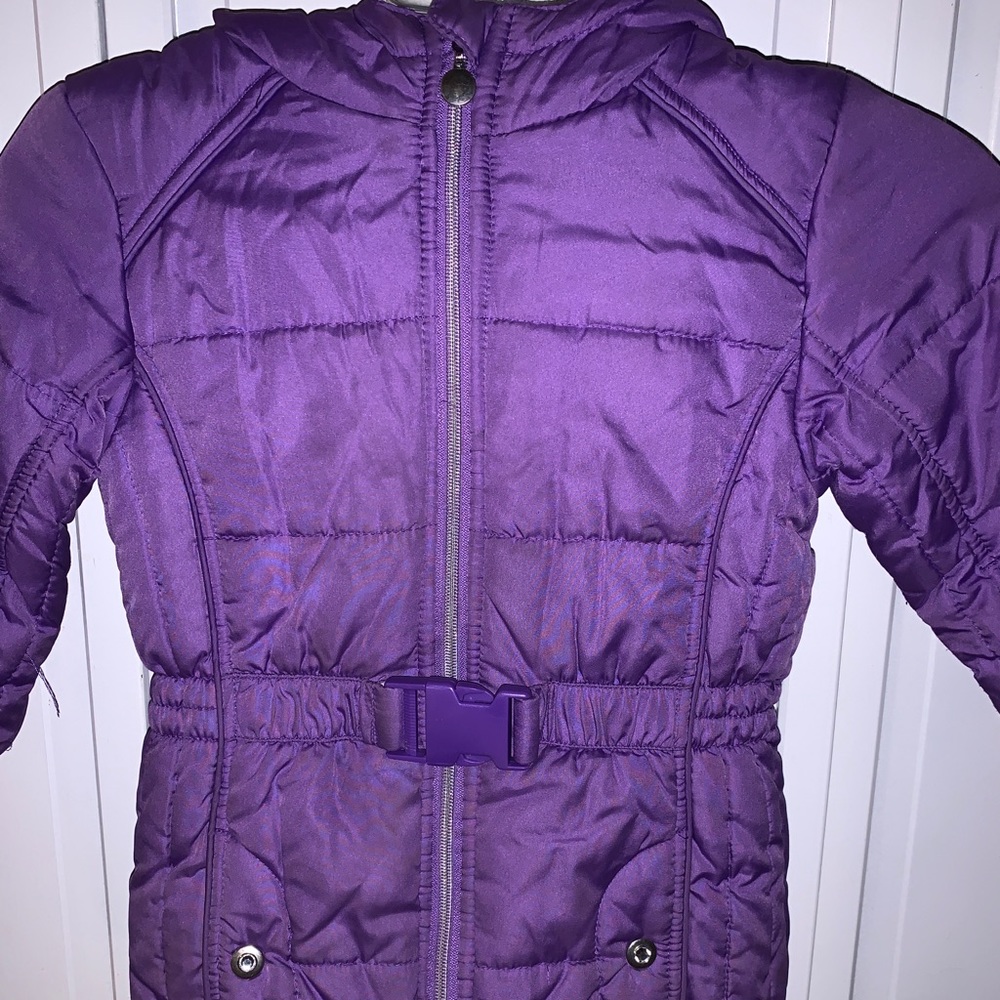GIRLS PURPLE PUFFER JACKET! PERFECT CONDITION!